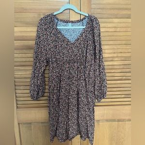 Old Navy Floral Long Sleeved Maternity Dress- XL